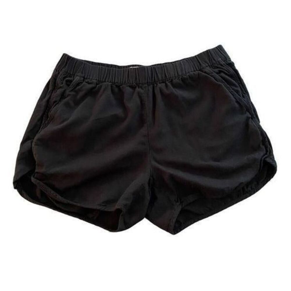 Madewell Extra Small XS Black Shorts Pull On Pockets Women's Stretch Casual